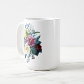 Mug Bouquet floral de Dahlias mixtes (Devant gauche)