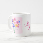 Mug Bouquet Floral doux (Devant gauche)