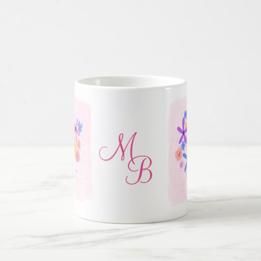 Mug Bouquet Floral doux (Centre)