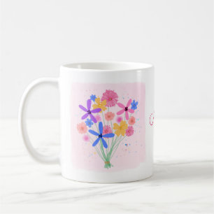 Mug Bouquet Floral doux