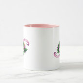 Mug Bouquet floral pourpre de Frida Kahlo | (Centre)