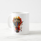 Mug Bouquet Paintbrush (Devant gauche)