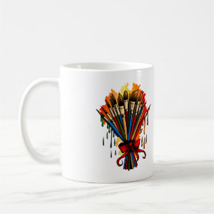 Mug Bouquet Paintbrush