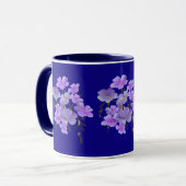 Mug Bouquet Pastel Pretty Lilac (Devant gauche)