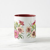 Mug Bouquet Red Daylily (Centre)