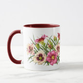 Mug Bouquet Red Daylily (Gauche)