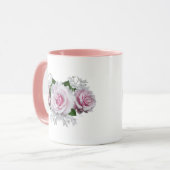 Mug Bouquet rose (Devant gauche)