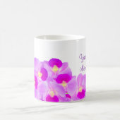Mug Bouquet rose d'orchidée (Centre)