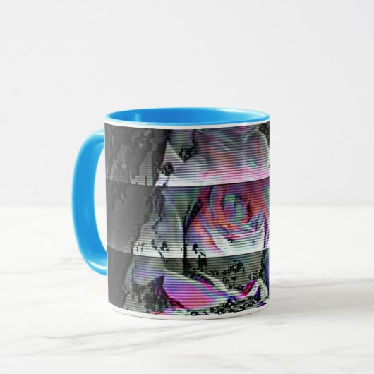 Mug Bouquet Techno (Devant gauche)