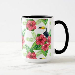 Mug Bouquet Toucan et tropical