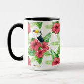 Mug Bouquet Toucan et tropical (Gauche)