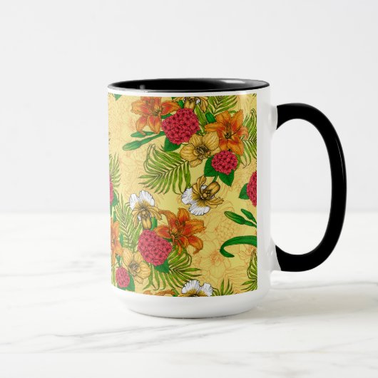 Mug Bouquet tropical (Droite)