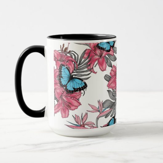 Mug Bouquet tropical (Gauche)