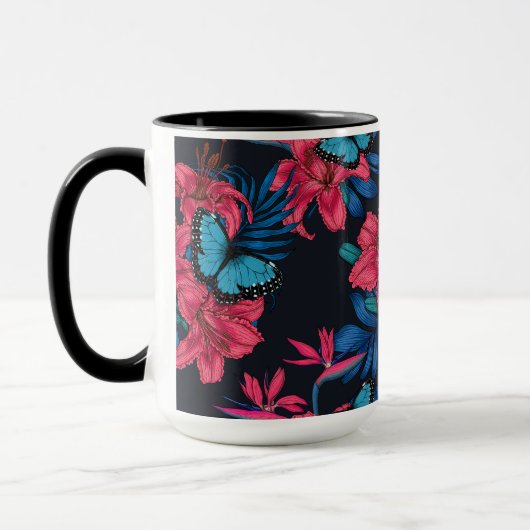 Mug Bouquet tropical (Gauche)