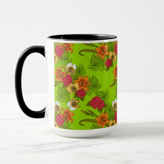 Mug Bouquet tropical (Gauche)