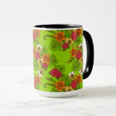 Mug Bouquet tropical (Devant droit)