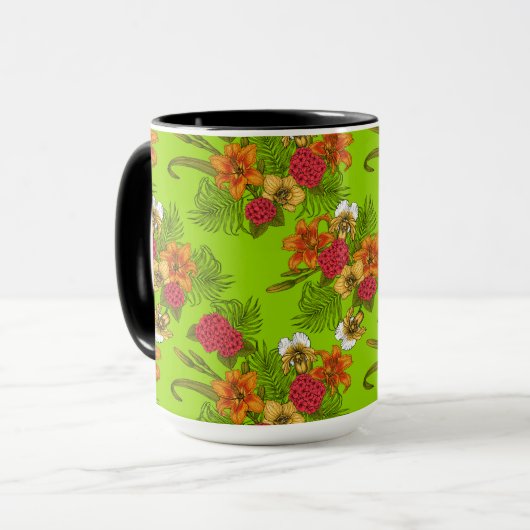 Mug Bouquet tropical (Devant gauche)