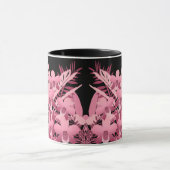 Mug Bouquet tropical rose (Centre)