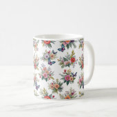 Mug Bouquets et papillons (Devant droit)