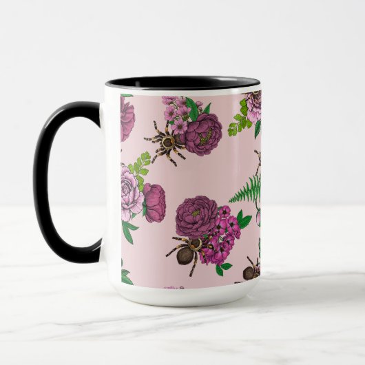 Mug Bouquets et tarantula (Gauche)