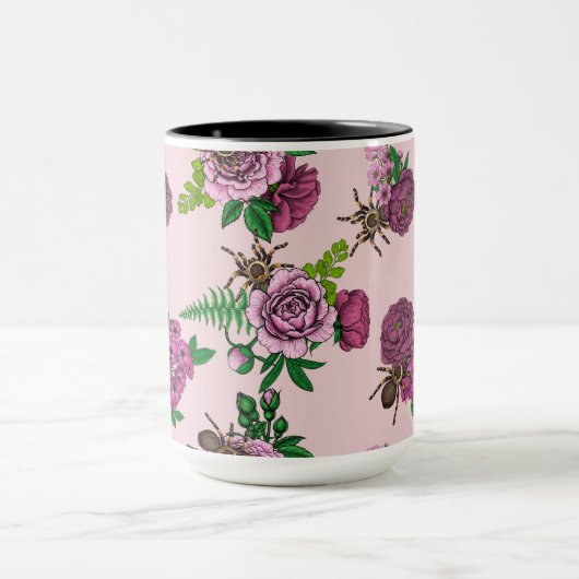 Mug Bouquets et tarantula (Centre)