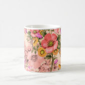 Mug Bouquets motif rococo sans couture. Belle bouque (Centre)
