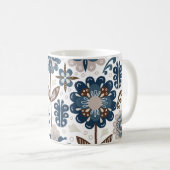 Mug Bouquets multicolores : Main tirée (Devant droit)
