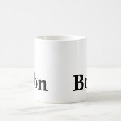 Mug Bourbon lover black and white (Centre)