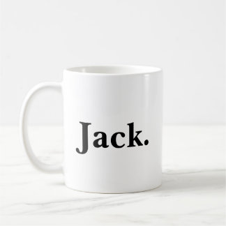 Mug Bourbon lover black and white