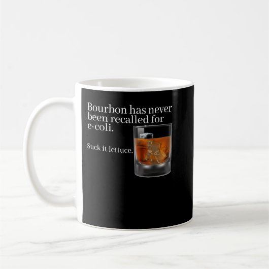 Mug Bourbon n'a jamais été rappelé pour E-Coli - Drôle (Gauche)