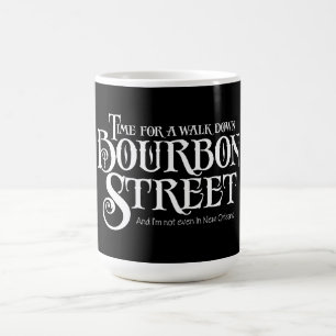 Mug Bourbon Street - boisson alcoolisée amusante au wh