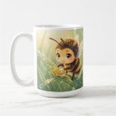 Mug Bourdon doré dans la danse des fleurs.8 (Gauche)