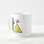 Mug Bourdon Ninja au travail (Devant gauche)