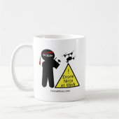 Mug Bourdon Ninja au travail (Gauche)
