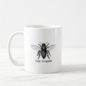Mug Bourdon noir ouvrier abeille à miel (Gauche)