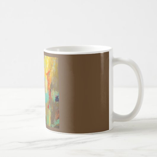 Mug Bourdonnement abstrait de caféine (Droite)