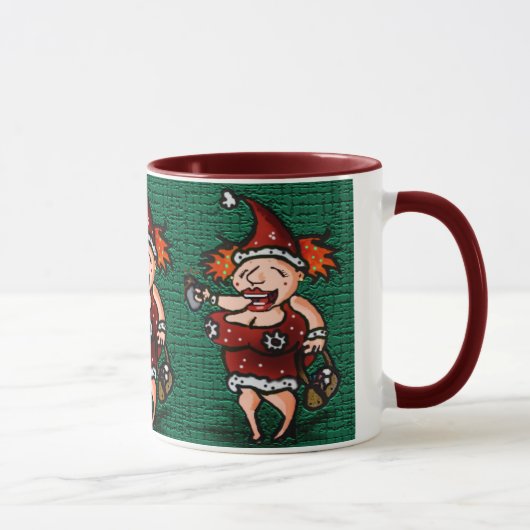 Mug Bourdonnement de Noël de Bizzy (Droite)