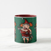 Mug Bourdonnement de Noël de Bizzy (Centre)