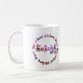 Mug Bourdonnement de padme de l'OM mani (Gauche)