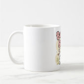 Mug Bourgeons de Lapin Mignons Pastel Printemps (Gauche)
