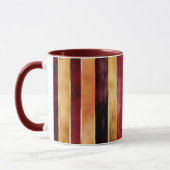 Mug Bourgogne Or Péché Rayures (Gauche)