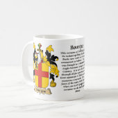 Mug Bourque, l'origine, la signification et la crête (Devant gauche)