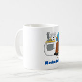 Mug bourreau de travail (Devant gauche)