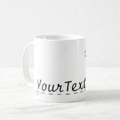 Mug Bourreau personnalisable avec un mot de votre (Devant gauche)