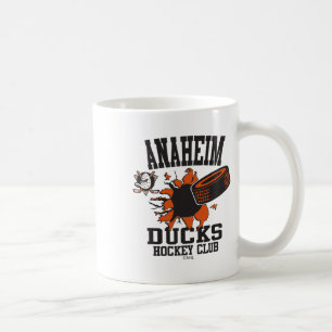 Mug Bourst de palet de hockey des Ducks d'Anaheim sous