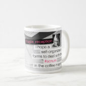 Mug Bousculade dans la machine de café (Devant droit)