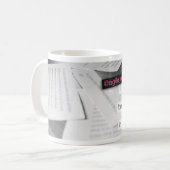 Mug Bousculade dans la machine de café (Devant gauche)