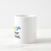 Mug Bousculez votre esprit (Centre)