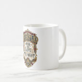 Mug Bousculez-Vous Pour La Vie Que Vous Désirez - Cour (Devant droit)