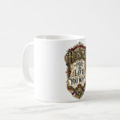 Mug Bousculez-Vous Pour La Vie Que Vous Désirez - Cour (Devant gauche)